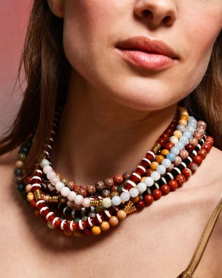 Red Jasper Bini Necklace